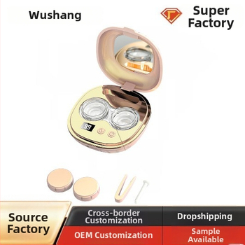 Ultragarsinis kontaktinių lęšių valymo dėklas su automatinio skalavimo funkcija — YJ-77, USB įkrovimas, 3.7V, 5W, veikimo laikas iki 2 val.