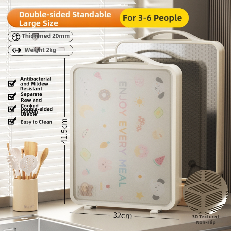 Nerūdijančio plieno pjaustymo lenta, antibakterinė, priešpelėšinė, dvipusė, Nordic stiliaus, CX Cixun, Kilmė Yiwu