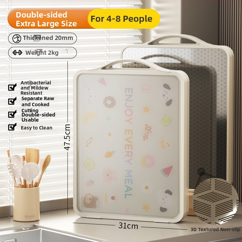 Nerūdijančio plieno pjaustymo lenta, antibakterinė, priešpelėšinė, dvipusė, Nordic stiliaus, CX Cixun, Kilmė Yiwu