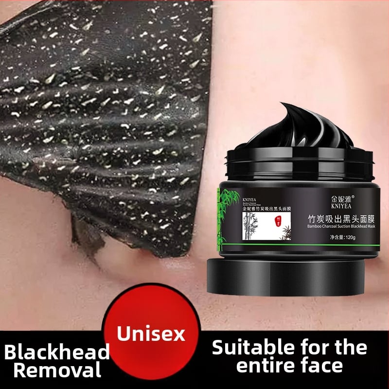 Kniyea Mască pentru nas cu cărbune din bambus – îndepărtare puncte negre, curățare profundă a porilor, peel-off