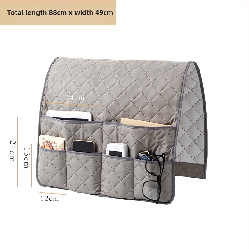 Uzglabāšanas pakaramais organizators — Liela SF pakarināmā soma, materiāls Chun yafang, vienkāršs un mūsdienīgs plakanais dizains, daudzfunkcionāls žurnāliem, tālvadības pultīm, kosmētikai un grāmatām.