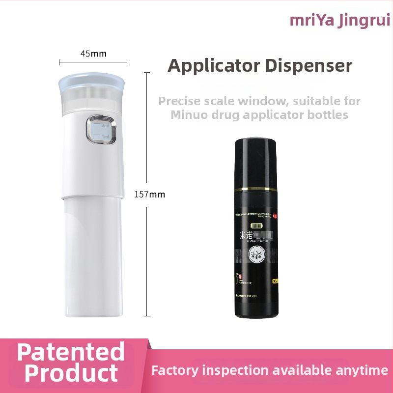 Minoxidil galvos odos medicininis aplikatorius — Sunray SR-2119, raminanti galvos odos esencija, visų sezonų naudojimui (Prekės ženklas: Sunray; Modelis: SR-2119; Veiksmingumas: Ramina galvos odą; Sezonos: Visos sezonos; Auditorija: Moterys ir vyrai)