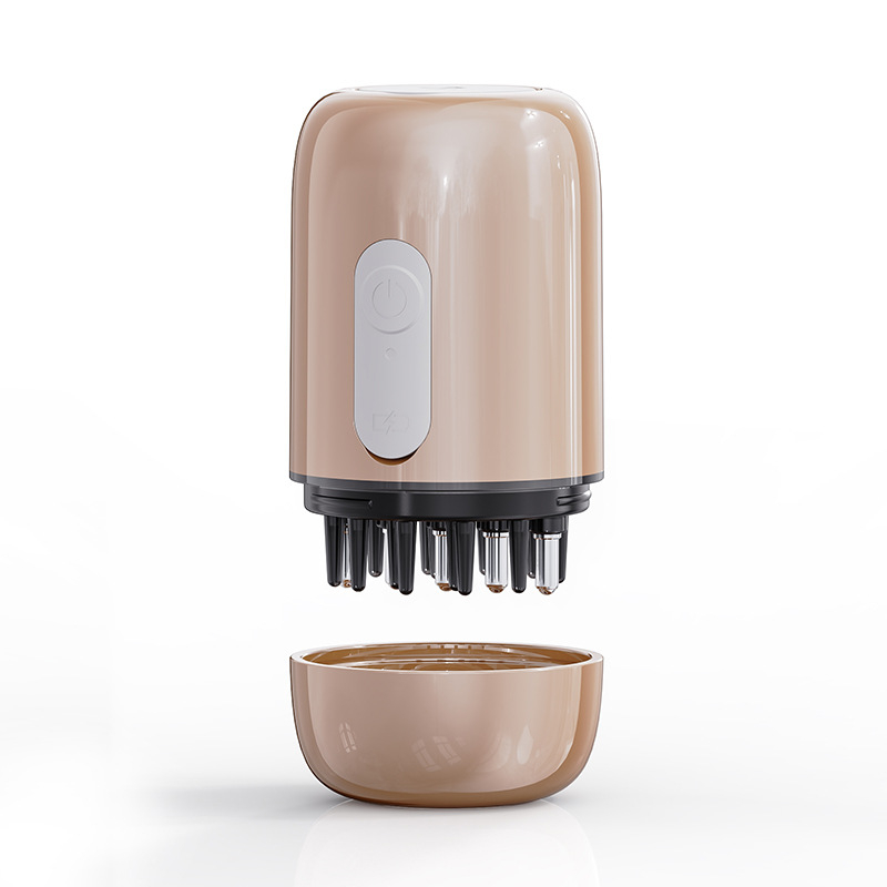 Pieptene inteligent pentru aplicare lichid pe scalp, model JY-SY500, 128 g, brand JY, antipruriginos și calmant pentru scalp