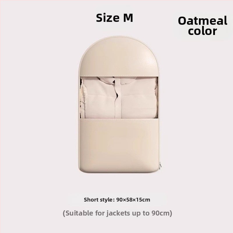 Kabanti apģērbu uzglabāšanas soma – satīna audums, putekļu drošs, mitruma izturīgs, vienkāršs un mūsdienīgs stils, uzglabāšanai guļamistabā