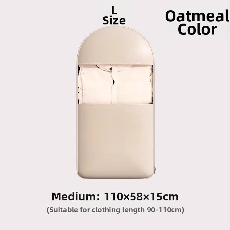 Kabanti apģērbu uzglabāšanas soma – satīna audums, putekļu drošs, mitruma izturīgs, vienkāršs un mūsdienīgs stils, uzglabāšanai guļamistabā