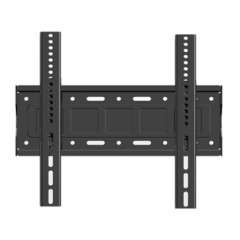 Stiprintas universalus televizoriaus laikiklis sienos montažui, plieno konstrukcija iš aukštos kokybės šaltai valcuoto plieno, apkrova daugiau nei 15 kg, įtrauktas kilpos ir sieninis kabinimas