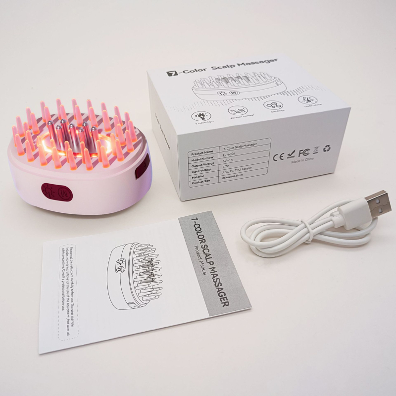 Aparat aplicator pentru scalp Lj6005 de la Beautiful/Liangji — calmare a scalpului, utilizare în toate anotimpurile, potrivit pentru femei, bărbați și vârstnici