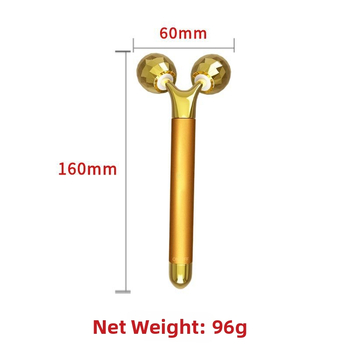 Veidojimo įrenginys veidui su 3D voleliu, vibruojantis elektrinis grožio įrankis, korpusas iš cinko lydinio
