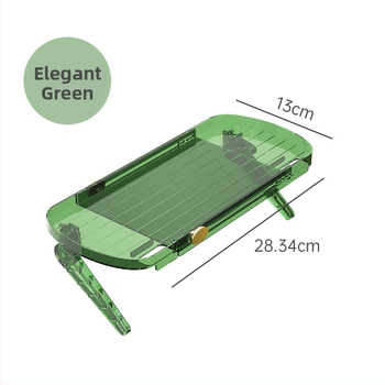 Plastový stolný úložný regál pre počítač/televízor – bez montáže, 1 vrstva, kreatívny úložný stojan pre router a set-top box