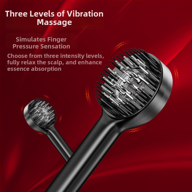 Matu augšanas ķemme ar sarkano gaismu, galvas ādas masāžu un līdzekļu aplikatoru – Modelis DYS001, Specifikācija 001, Piemērots visiem