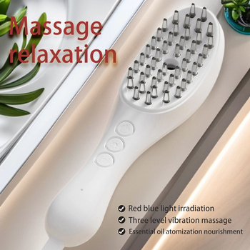 Elektriline peanaha massaažiharja vibratsiooniga - USB toiteallikas, 3 kiirust, mudel Zy-2501, Senbaiwei privaatne kaubamärk