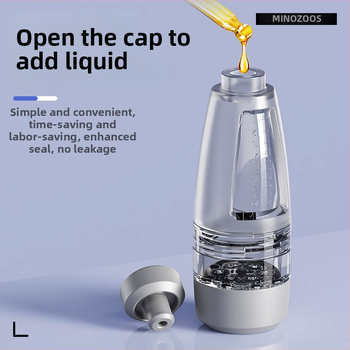 Specialus galvos odos aplikatorius su rutuliniu antgaliu eterinio aliejaus ir maisto tirpalo sprendimams – nešiojamas masážinės su įmontuota 800–1000 mAh baterija, IPX0