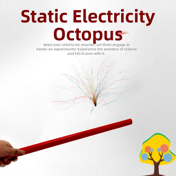 Mokslinis edukacinis pliušinis aštuonkojis eksperimentų rinkinys – DIY, daugiafunkcinis (Medžiaga: pliušas; DIY: taip; Daugiafunkcinis: taip; Amžius: 7–14 metų)