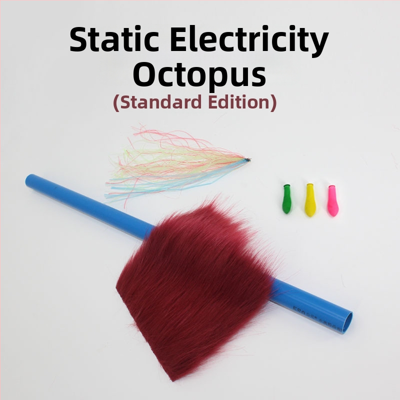 Mokslinis edukacinis pliušinis aštuonkojis eksperimentų rinkinys – DIY, daugiafunkcinis (Medžiaga: pliušas; DIY: taip; Daugiafunkcinis: taip; Amžius: 7–14 metų)