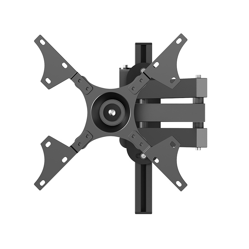 Monitoriaus laikiklis su pasukama ir teleskopine ranka – geležinis laikiklis, 15 kg apkrova, mechaninis valdymas