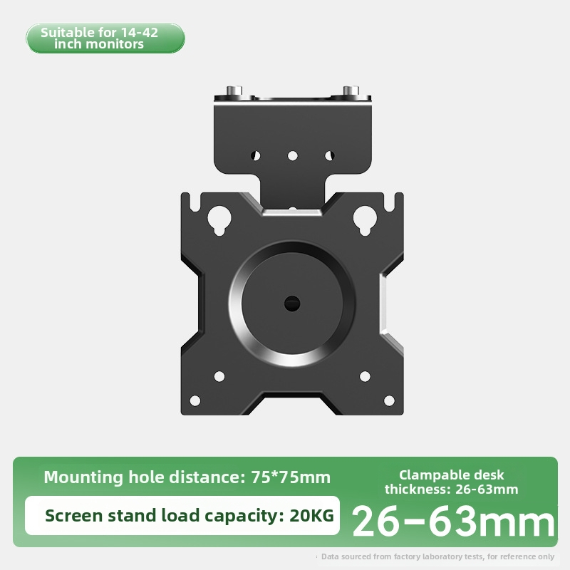 Monitoriaus laikiklis su pasukama ir teleskopine ranka – geležinis laikiklis, 15 kg apkrova, mechaninis valdymas