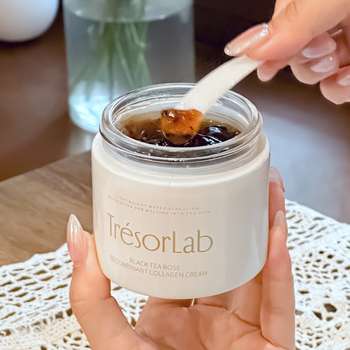 Tiyan Club krém-gél maszk hidratáló kollagénnel és fekete teával rózsával, 120 ml, normál bőrtípushoz, 3 éves szavatosság