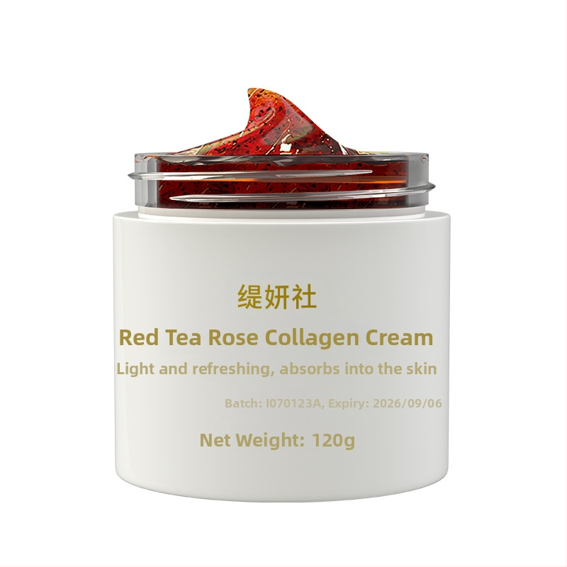 Tiyan Club krém-gél maszk hidratáló kollagénnel és fekete teával rózsával, 120 ml, normál bőrtípushoz, 3 éves szavatosság