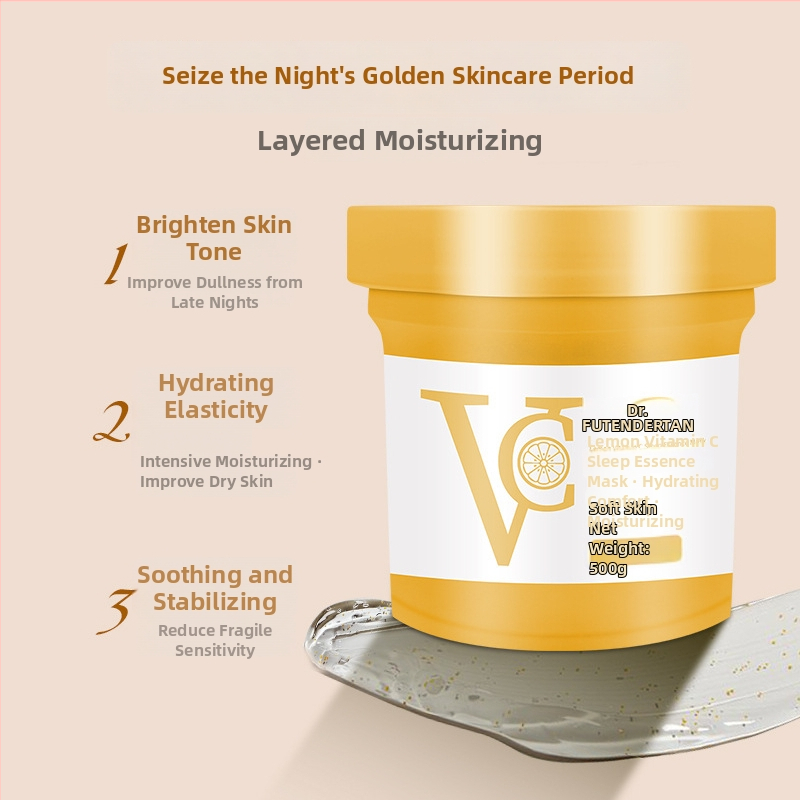 Dr. Bounce Sidruni ja C-vitamiini öömask — kreemi-gel mask, niisutab ja rahustab nahka, sobib normaalsele nahatüübile, kõlblikkusaeg 3 aastat