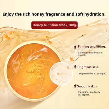 Királyi zselé és méz arcmaszk – tápláló, hidratáló, fényesítő; krém-gél maszk; nettó tartalom 869994929; minden bőrtípusra