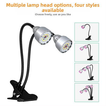 LED klipo augimo šviesos diodų su penkių lygių reguliavimu ir ciklo atmintimi, 104 LED, 5V įvestis, IP35, nuotolinio valdymo