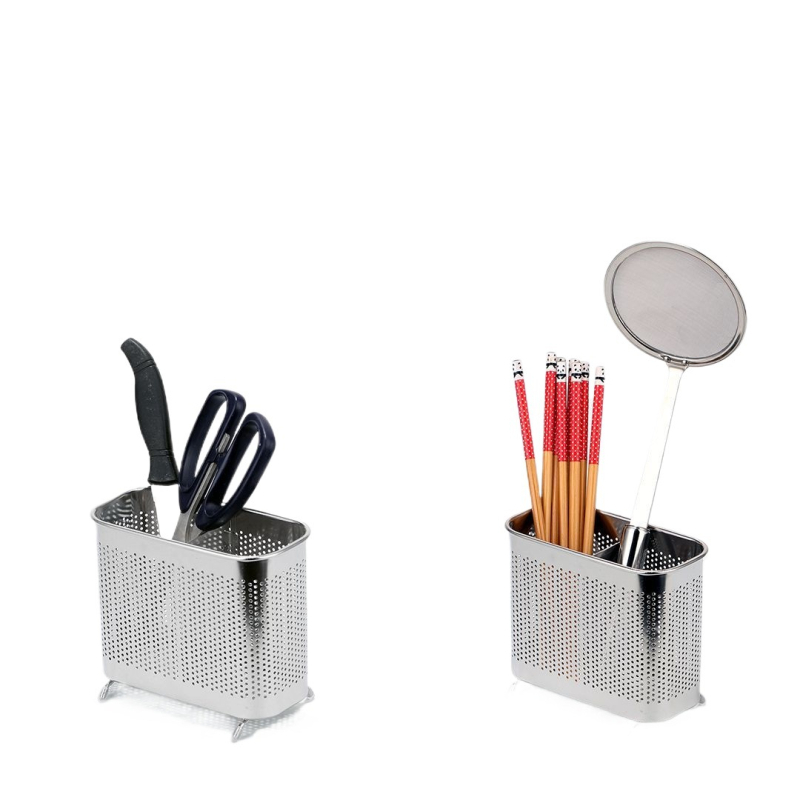 Κρεμάμενος Δοχέας Για Chopsticks, Τετράγωνος Δραναγής Ράκ, Αντιμουχλικός, Υλικό PP