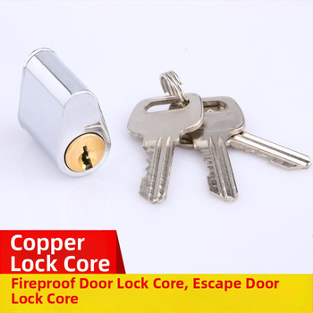 Vario durų užrakinimo cilindras priešgaisrinėms durims; model Fireproof lock cylinder; prekė Zhiwei; tinkamas priešgaisrinėms durims; svoris 60 g