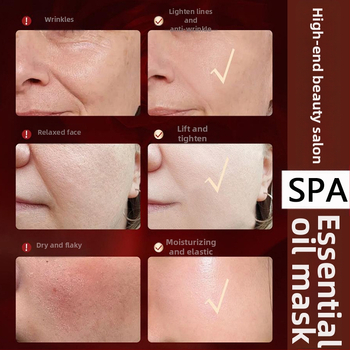 Maska su eteriniais aliejais – Kremas-gelis kaukė, 100 ml, Visų odos tipų, Drėkina, Šviesina odos toną