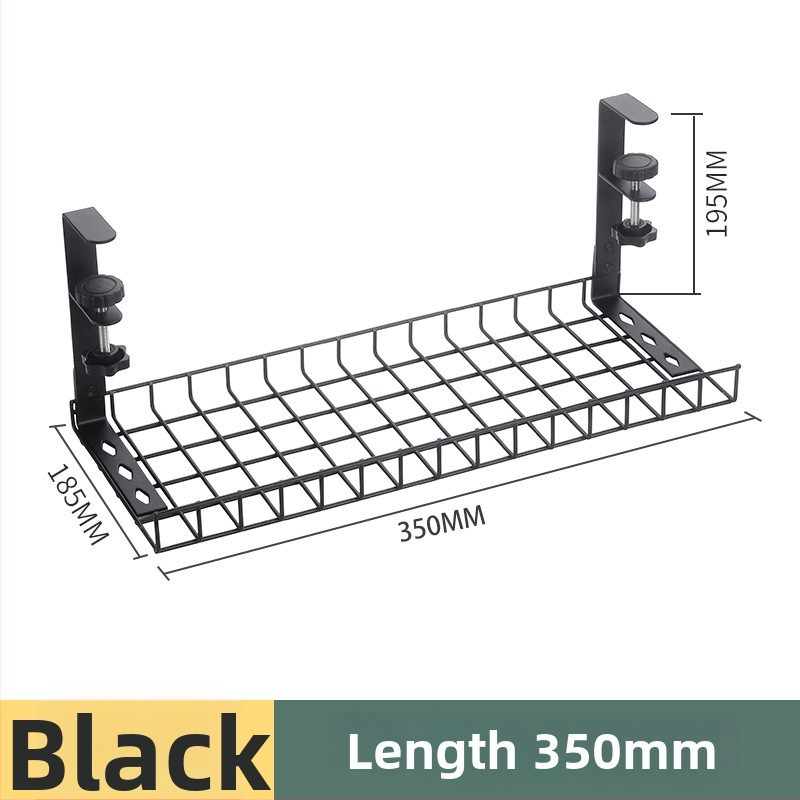 Po stalviršiu kabelių tvarkymo laikiklis, plieno konstrukcija, paprastas ir modernus stilius, darbalaukio saugojimui (Medžiaga: plienas; Stilius: paprastas ir modernus; Išleidimo laikas: 2013 vasara; Prekės ženklas: Three cats)