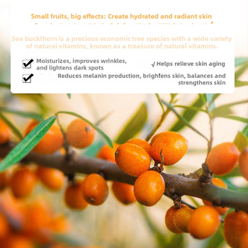 Molio kaukė su Sea Buckthorn 15 ml – drėkina, nuramina, šviesina odos toną