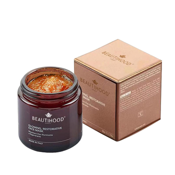 Esszenciális olajmaszk – Tápláló, hidratáló, a bőrtónus fényesítése, pórusösszehúzás, anti-aging; krém-gél maszk, 100 ml, HOBEPERGH, minden bőrtípusra