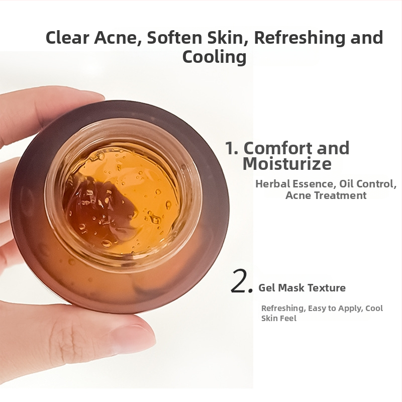 Dr.senmade čistiaca a omladzovacia želé maska – zmrazený film, 50 ml, odstraňuje čierne bodky, hydratácia, vhodné pre všetky typy pleti