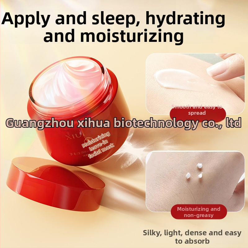 Öömask raudse ženšenni ekstraktiga – kreem-geel mask, 100 ml, kõikidele nahatüüpidele; niisutamine, heledus, pehmus