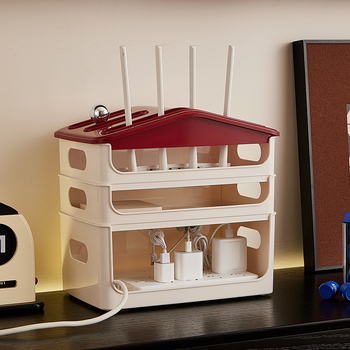 Router tároló doboz – többfunkciós, modern minimalist stílus, 2 L kapacitás, modell 7064, logó nyomtatás elérhető