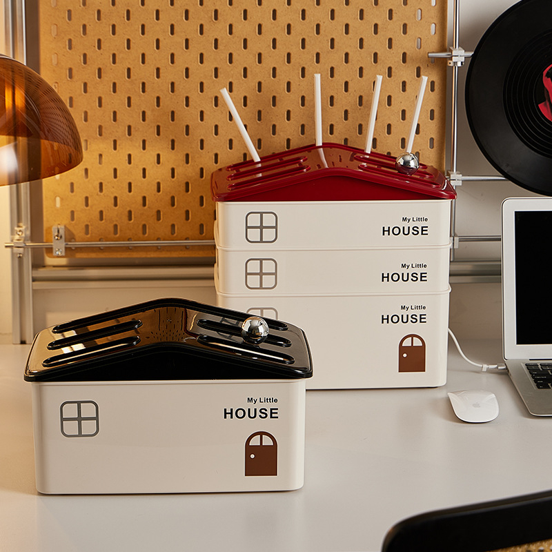 Router tároló doboz – többfunkciós, modern minimalist stílus, 2 L kapacitás, modell 7064, logó nyomtatás elérhető