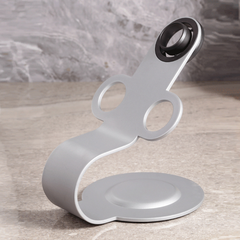 Dyson hajszárító tartó és tároló – fúrás nélküli asztali szerelés, szénacél, többfunkciós barber műhelyhez