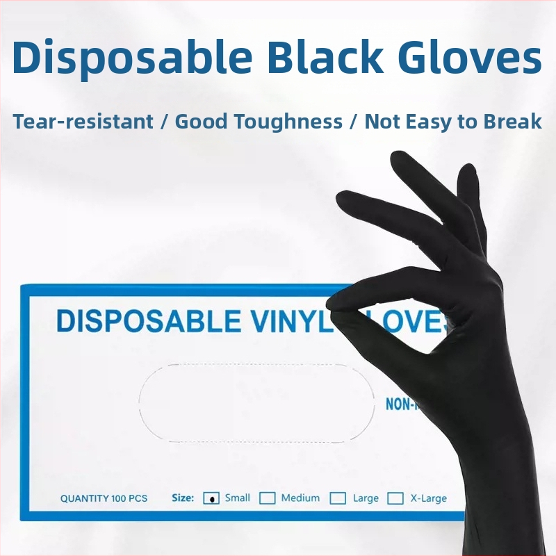 Vienkartinės apsaugos pirštinės - iš latekso gumos, skirtos grožiui ir pusiau nuolatiniam tatuiravimui, bendram naudojimui (50 vnt.)