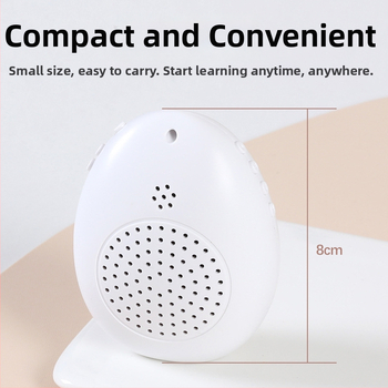 Paukščių kalbos mokymo įrenginys – papūgos kalbos treniruoklis, plastikinis korpusas, prekės ženklas Happy Parrot, skirtas paukščiams