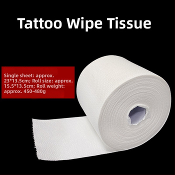 Kozmetické nástroje – utierky na čistenie tetovania, 547 g netto, na bežné použitie