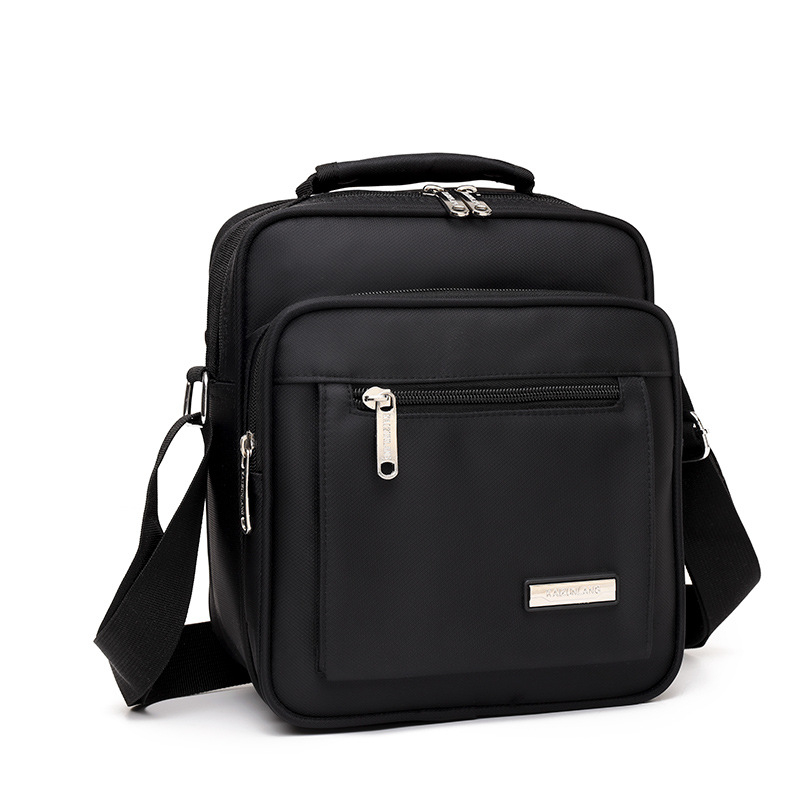 Ανδρική τσάντα ώμου, γυναικεία τσάντα χειρός, τσάντα ώμου μεγάλης χωρητικότητας, πολυστρωματική αδιάβροχη υφασμάτινη τσάντα Oxford, τρισδιάστατη και κομψή.