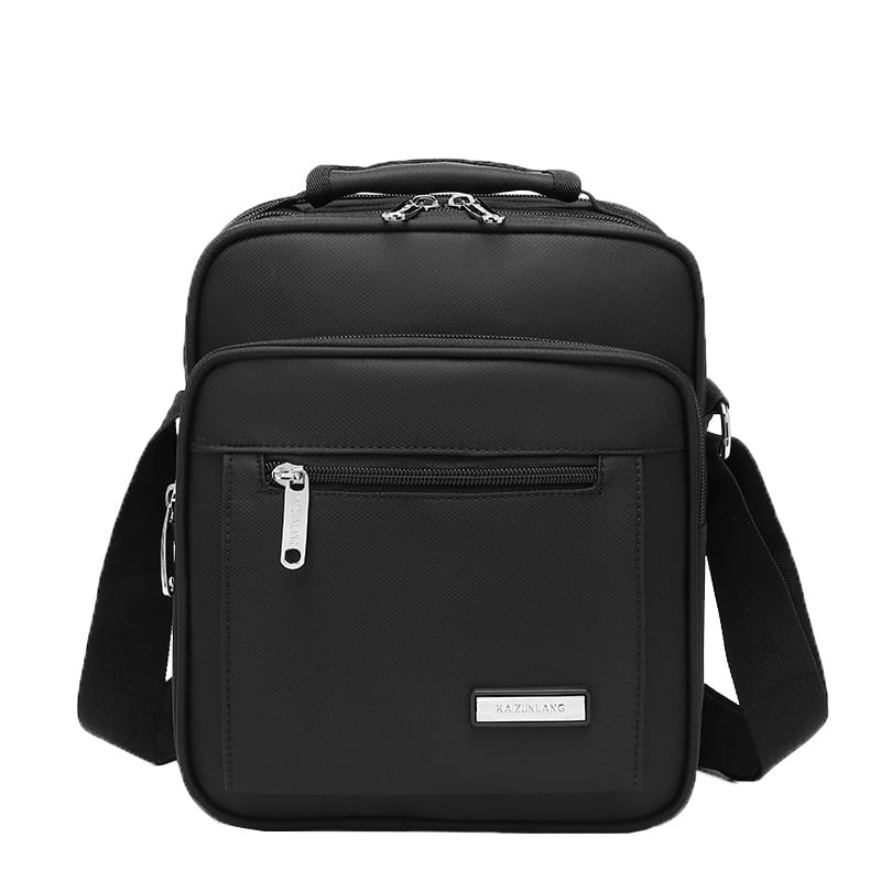 Ανδρική τσάντα ώμου, γυναικεία τσάντα χειρός, τσάντα ώμου μεγάλης χωρητικότητας, πολυστρωματική αδιάβροχη υφασμάτινη τσάντα Oxford, τρισδιάστατη και κομψή.