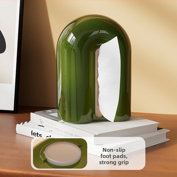 Travertin servetėlių dėžutė – PET+ magnetas, šiuolaikinis minimalistinis dizainas, daugiafunkcinis servetėlių laikiklis svetainei, automobiliui ir voniai (kompatibilus su nuimamomis servetėlėmis)