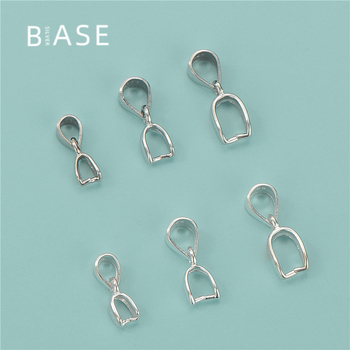 S925 sudraba kulona sprādze – rotaslietu aizdare, elektroplēšana, 925 tīrība, DIY kulona sastāvdaļa