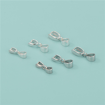 S925 sudraba kulona sprādze – rotaslietu aizdare, elektroplēšana, 925 tīrība, DIY kulona sastāvdaļa