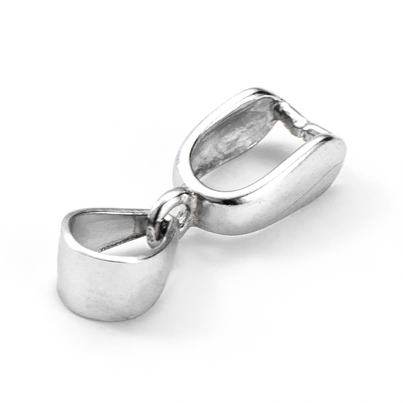 S925 sudraba kulona sprādze – rotaslietu aizdare, elektroplēšana, 925 tīrība, DIY kulona sastāvdaļa