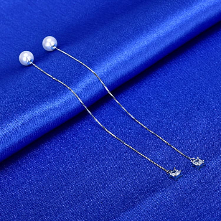 Fülbevalók — réz, Qiao Lanxuan, Geometriai stílus, Elektroplating