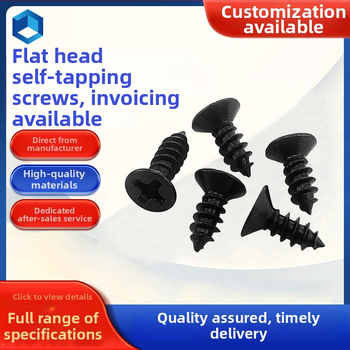 Savarankiškai sriegiančios varžtų, plokščiakgalvės, kryžminė įsuka, nikeliuoti, anglinio plieno 4.8 klasė