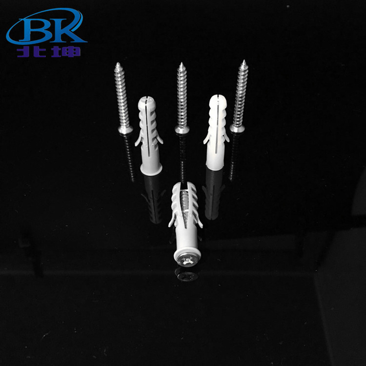 BK Beikun plastikinis išsiplėtimo vamzdelis, medžiaga PE, vidinis skersmuo 4,2 mm, suderinama su varžtais