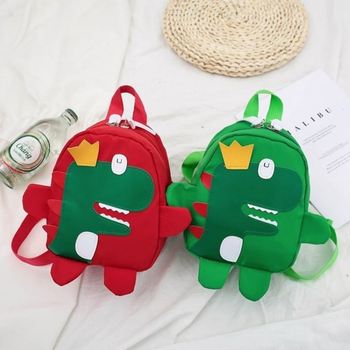 Laste dinosaurusega seljakott – hingav, kulumiskindel, unisex, koolile, polüestri vooder