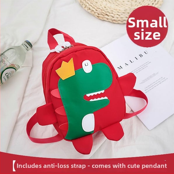 Laste dinosaurusega seljakott – hingav, kulumiskindel, unisex, koolile, polüestri vooder